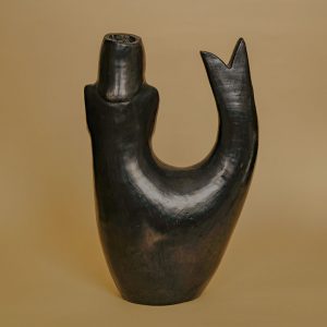 メキシコ 黒陶 人魚 オアハカ