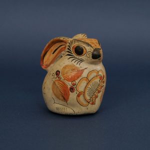 ホワイトラビット 白うさぎ 置物