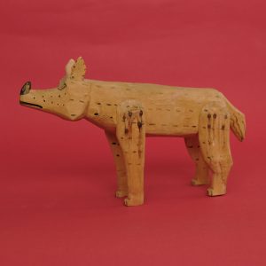 ヴィンテージ オアハカンウッドカーヴィング サイ