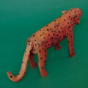 ヴィンテージ オアハカンウッドカービング ジャガー