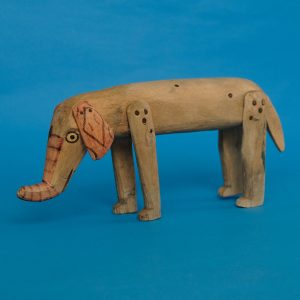 ヴィンテージ オアハカンウッドカーヴィング 象