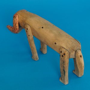 ヴィンテージ オアハカンウッドカーヴィング 象