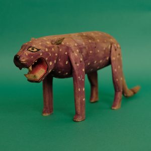 オアハカンウッドカーヴィング ヴィンテージ ジャガー