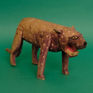 オアハカンウッドカーヴィング ヴィンテージ ジャガー