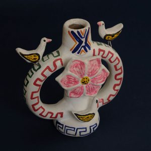 メキシコ 生命の樹 キャンドルホルダー