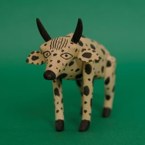 オアハカ ウッドカーヴィング 牛