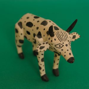 オアハカ ウッドカーヴィング 牛