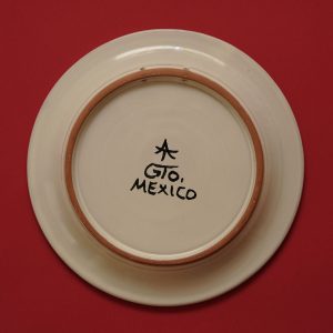 マジョリカ焼 21cm 絵皿