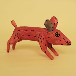 オアハカンウッドカーヴィング うさぎ