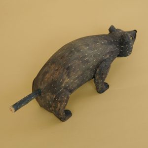 ヴィンテージ オアハカンウッドカーヴィング たぬき