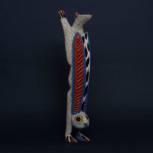 逆立ちウサギ 置物