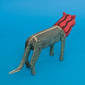 オアハカン ウッド カーヴィング ライオン