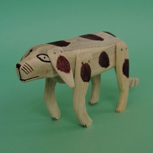 オアハカ　ウッドカーヴィング　犬