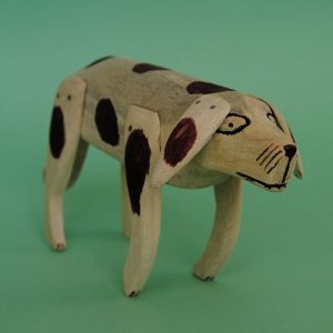 オアハカ　ウッドカーヴィング　犬