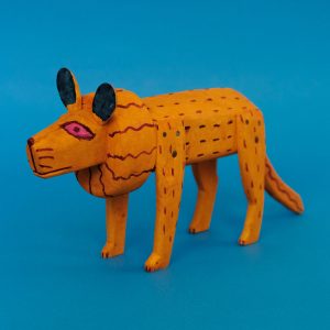 オアハカン ウッド カーヴィング ライオン