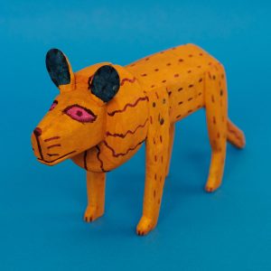 オアハカン ウッド カーヴィング ライオン