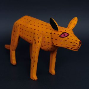 オアハカン ウッド カーヴィング 犬