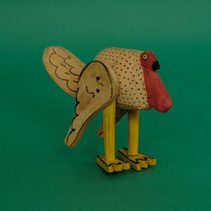 オアハカンウッドカーヴィング 七面鳥 ヴィンテージ