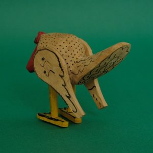 オアハカンウッドカーヴィング 七面鳥 ヴィンテージ