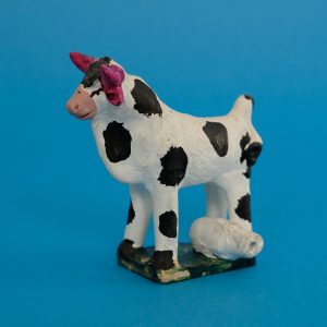 メテペック 牛 置物