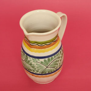 マジョリカ焼 ピッチャー