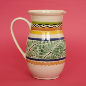 マジョリカ焼 ピッチャー