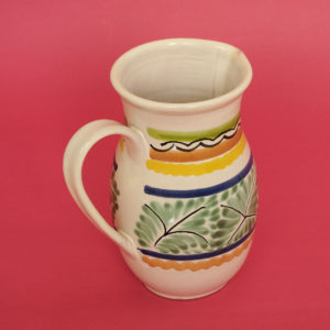 マジョリカ焼 ピッチャー