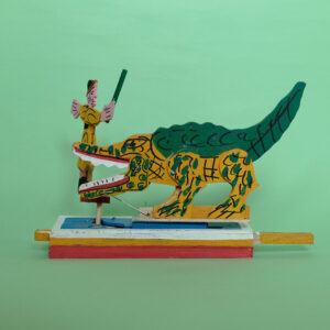 ワニ調教師 木製玩具