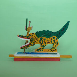 ワニ調教師 木製玩具