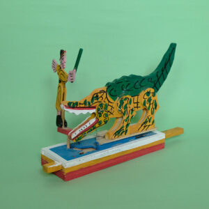 ワニ調教師 木製玩具