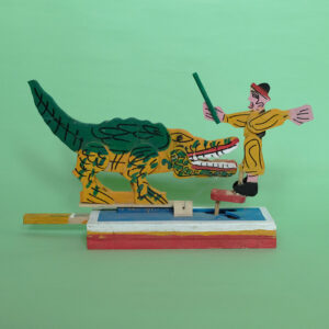 ワニ調教師 木製玩具