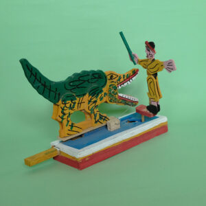 ワニ調教師 木製玩具