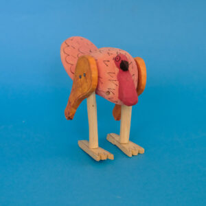 七面鳥 ウッドカーヴィング