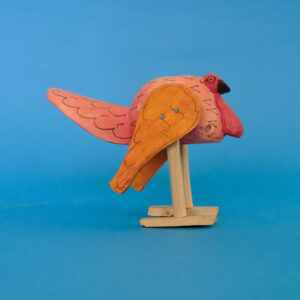 七面鳥 ウッドカーヴィング