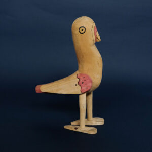 オアハカンウッドカーヴィング おうむ