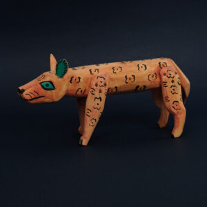 ヴィンテージ オアハカンウッドカーヴィング ジャガー