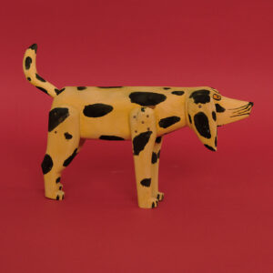 ヴィンテージ オアハカンウッドカーヴィング 犬
