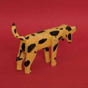 ヴィンテージ オアハカンウッドカーヴィング 犬