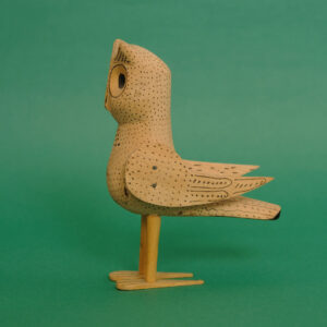 ヴィンテージ オアハカンウッドカーヴィング フクロウ