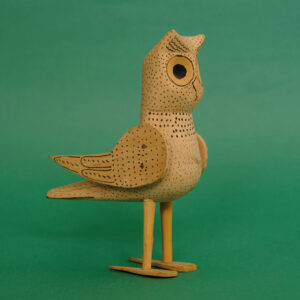 ヴィンテージ オアハカンウッドカーヴィング フクロウ