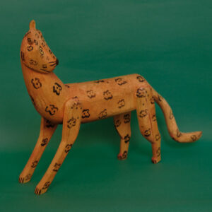 ヴィンテージ オアハカンウッドカーヴィング ジャガー