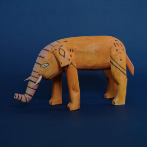 ヴィンテージ オアハカンウッドカーヴィング 象