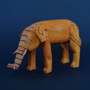 ヴィンテージ オアハカンウッドカーヴィング 象