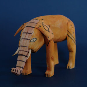 ヴィンテージ オアハカンウッドカーヴィング 象