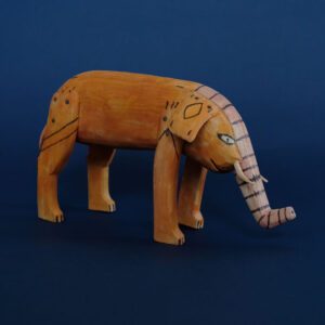 ヴィンテージ オアハカンウッドカーヴィング 象