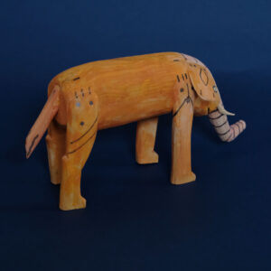 ヴィンテージ オアハカンウッドカーヴィング 象