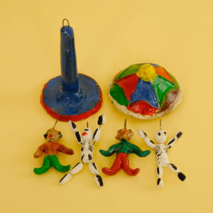 メリーゴーラウンド メキシコ民芸玩具