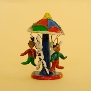 メリーゴーラウンド メキシコ民芸玩具