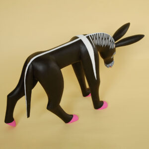 イサイーアス ヒメネス作 ロバの置物