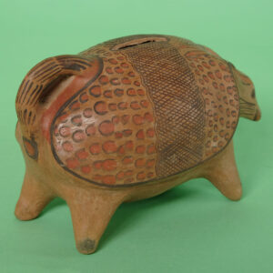 ゲレーロ州 ナワ族のやきもの アルマジロ置物